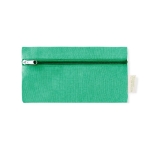 Etui van gerecycled katoen met ritssluiting Recycled Cotton kleur groen  negende weergave