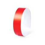 Festivalbandjes bedrukken van synthetisch materiaal Party Safe kleur rood  negende weergave