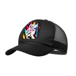 Cap laten bedrukken met mesh en patch voor sublimatie Trucker vierde weergave