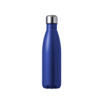 Fles van gerecycled aluminium met schroefdop van staal 550ml kleur blauw  negende weergave