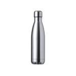 Fles van gerecycled aluminium met schroefdop van staal 550ml kleur zilver  negende weergave