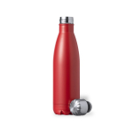 Fles van gerecycled aluminium met schroefdop van staal 550ml tweede weergave