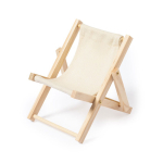 Opvouwbare telefoonhouder bedrukken DeckChair kleur beige zesde weergave