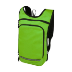 Wandelrugzak bedrukken Outdoor Water Repellent kleur limoen groen