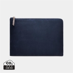 Elegante en hoogwaardige gevoerde laptophoes voor 16” Sophisticase kleur blauw