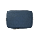 Gerecyclede mand koeltas met schouderband City Jasper kleur blauw vierde weergave