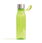 Tritan sportfles met lus om op te hangen 600ml Sporty Strap kleur limoen groen