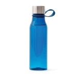 Tritan sportfles met lus om op te hangen 600ml Sporty Strap kleur marineblauw tweede weergave