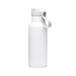 Thermosfles met handvat 500 ml OnePress kleur wit