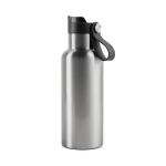 Thermosfles met handvat 500 ml OnePress kleur zilver