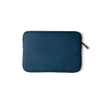 Waterafstotende PU-laptophoes personaliseren Contempo 14” kleur blauw