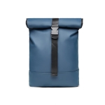 Vegan leren fietsrugzak of handtas Contempo kleur blauw