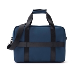 Laptoptas met trolleyriem en handvat bedrukken Contempo kleur blauw tweede weergave