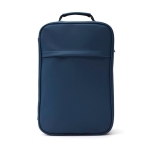 Moderne vegan leren trolley reisrugzak bedrukken Contempo kleur blauw