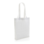 Ongeverfde gerecyclede canvas tas 285 g/m2 EcoTrace Raw kleur wit