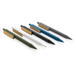 Eco pen bedrukken van gerecyclede materialen Dokumental® Bamboo Clip kleur wit weergave algemeen