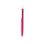 Gladde plastic pennen bedrukken blauwe inkt X3 Soft Colors kleur roze