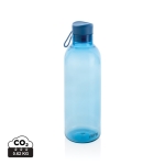 Groot formaat fles van kleurrijk gerecycled plastic 1L Avira Atik kleur blauw