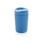 Duurzame thermosbeker gepersonaliseeerd 300ml Avira Alya kleur blauw