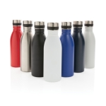 BPA-vrije anti-lek gerecyclede flessen bedrukken 500ml EcoDeluxe kleur blauw weergave algemeen