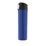 RVS thermoskan met snelsluiting 450ml Exclusive kleur blauw