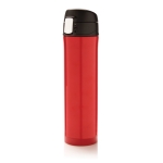 RVS thermoskan met snelsluiting 450ml Exclusive kleur rood