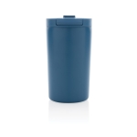 Thermos mok van gerecyclede materialen, antilek functie 300ml Vacuüm kleur blauw tweede weergave