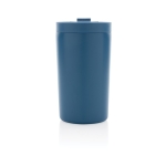 Thermos mok van gerecyclede materialen, antilek functie 300ml Vacuüm kleur blauw vierde weergave