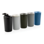 Thermos mok van gerecyclede materialen, antilek functie 300ml Vacuüm kleur blauw weergave algemeen