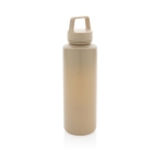 Gerecyclede plastic flessen met handvat 500ml GreenSip kleur beige