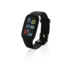 IP67 waterdichte activity tracker met touchscreen Steps OLED kleur zwart