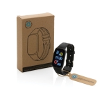 IP67 waterdichte activity tracker met touchscreen Steps OLED kleur zwart weergave met doos