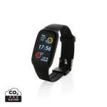 IP67 waterdichte activity tracker met touchscreen Steps OLED kleur zwart