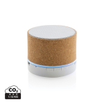 Bluetooth 5.1 speaker met kurken behuizing en micro CorkTunes kleur naturel