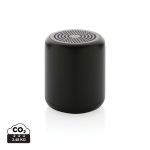 Draadloze speaker van gerecylcled materiaal EcoSound kleur zwart