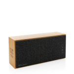 Bamboe Bluetooth 5.1 speaker multifunctioneel 20W Luxury kleur hout met afdrukgebied