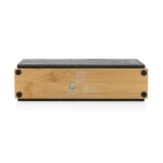 Multifunctionele bamboe Bluetooth 5.1-luidspreker van 10 W Luxury kleur hout vijfde weergave