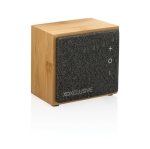 Compacte bamboe bluetooth speaker, speeltijd tot 6 uur Luxury 5W kleur hout