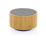 Bluetooth 4.1 speaker gemaakt van bamboe en gerecycled ABS EcoBamboo kleur zwart