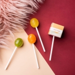 Lolly in een aanpasbare vepakking met verschillende smaken 10g kleur geschmacksvermischung vierde weergave