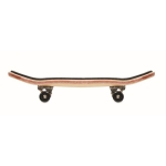 Mini skateboard speelgoed gemaakt van hout kleur hout tweede weergave