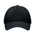 Baseball cap bedrukken van dik katoen, maat 7 1/4, 260 g/m2