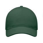 Baseball cap van stevige tweekleurige katoenen keperstof 260 g/m2