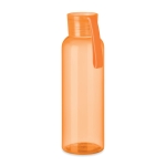 Tritan drinfles in diverse kleuren silicionen handvat 500ml kleur doorzichtig oranje