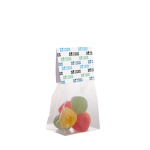 Zakje suikerachtige jelly Beans met verpakking om te personaliseren 50g kleur doorzichtig hoofdweergave