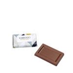 Mini individuele melkchocoladerepen 10g kleur melkchocolade derde weergave