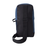 Grote schoudertas van 600D polyester met riem kleur blauw derde weergave