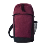 Grote schoudertas van 600D polyester met riem kleur rood eerste weergave