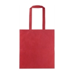 RPET non-woven boodschappentas met lange hengsels 70 gr/m2 kleur rood eerste weergave