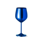 Aluminium wijnglas bedrukken in metallic kleuren van 540 ml kleur blauw  negende weergave